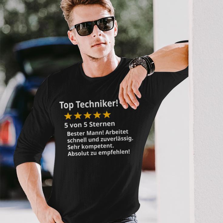 Bester Techniker Langarmshirts Geschenke für Ihn