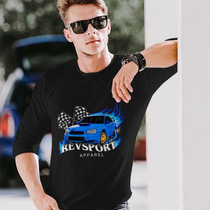 Blue WrxSti S Langarmshirts Geschenke für Ihn