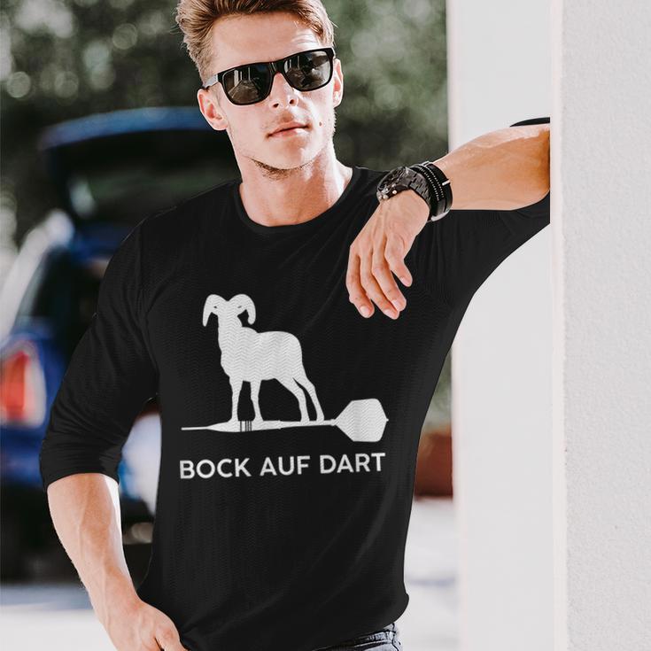 Bock Auf Dart Darts Accessory Langarmshirts Geschenke für Ihn