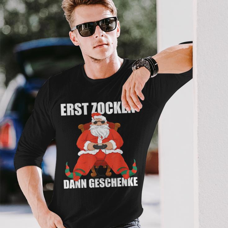 Christmas And Gaming Langarmshirts Geschenke für Ihn