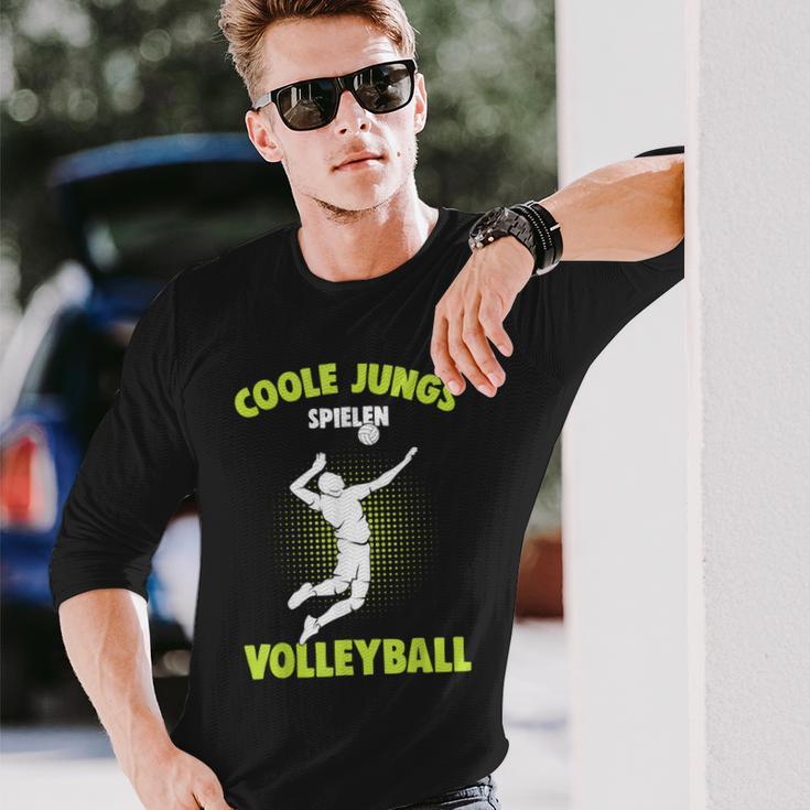 Cool Boys Playolleyballolleyballer Boys Children's Langarmshirts Geschenke für Ihn