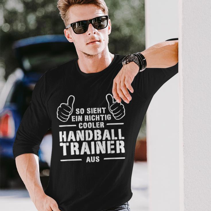 Cool Handball Trainer Coach Best Handball Trainer Langarmshirts Geschenke für Ihn