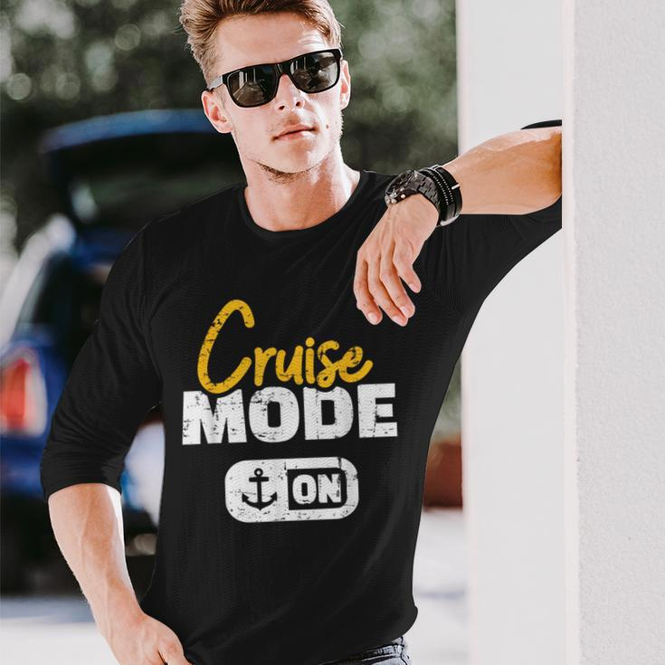 Cruise Cruise Mode On Langarmshirts Geschenke für Ihn