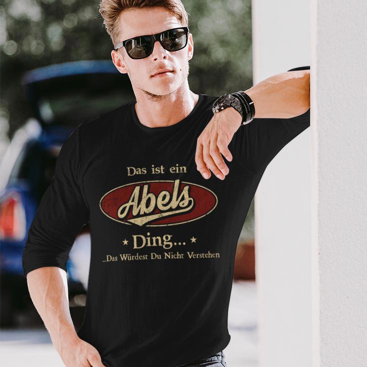 Das Ist Ein Abels Ding Das Würdest Du Nicht Verstehen Abels Name Langarmshirts Geschenke für Ihn