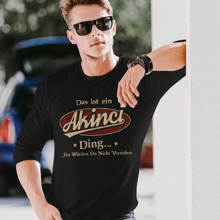 Das Ist Ein Akinci Ding Das Würdest Du Nicht Verstehen Akinci Name Langarmshirts Geschenke für Ihn