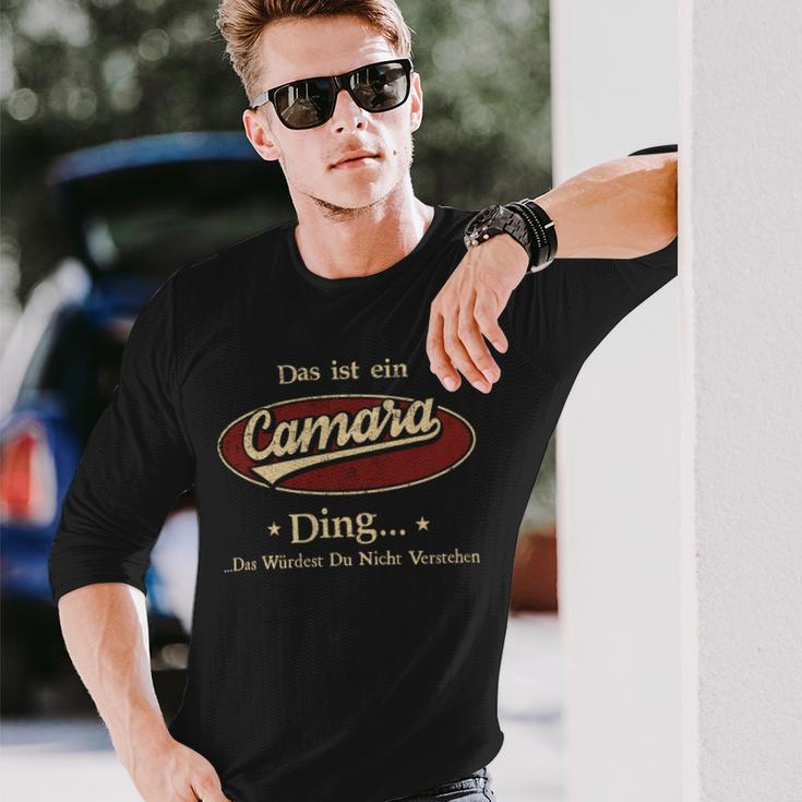 Das Ist Ein Camara Ding Das Würdest Du Nicht Verstehen Camara Name Langarmshirts Geschenke für Ihn