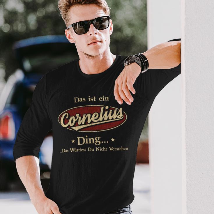 Das Ist Ein Cornelius Ding Das Würdest Du Nicht Verstehen Cornelius Name Langarmshirts Geschenke für Ihn