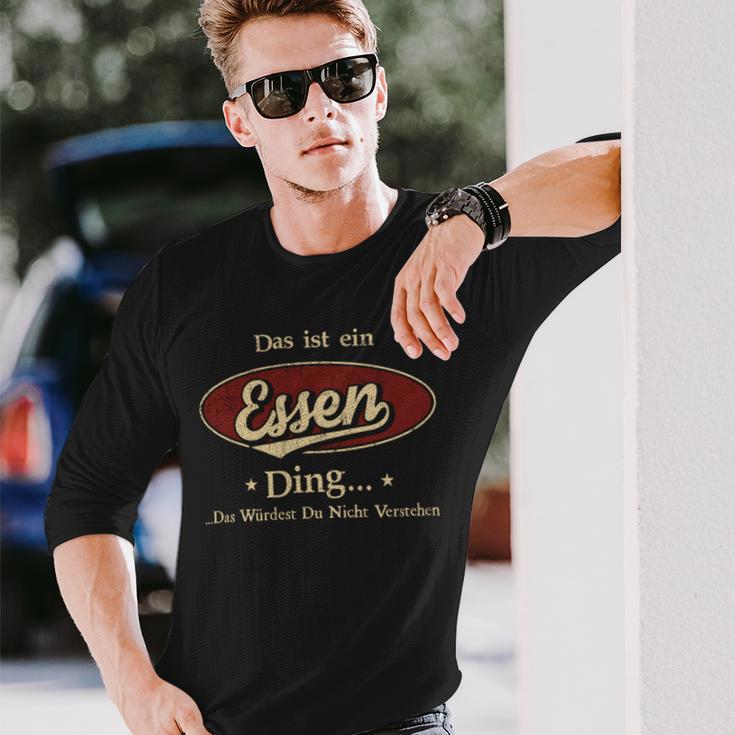 Das Ist Ein Essen Ding Das Würdest Du Nicht Verstehen Essen Name Langarmshirts Geschenke für Ihn