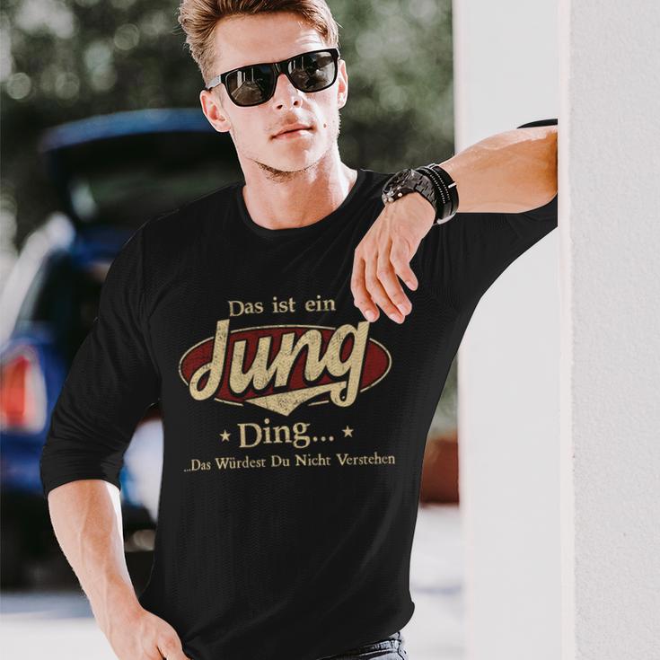 Das Ist Ein Jung Ding Das Würdest Du Nicht Verstehen Jung Name Langarmshirts Geschenke für Ihn