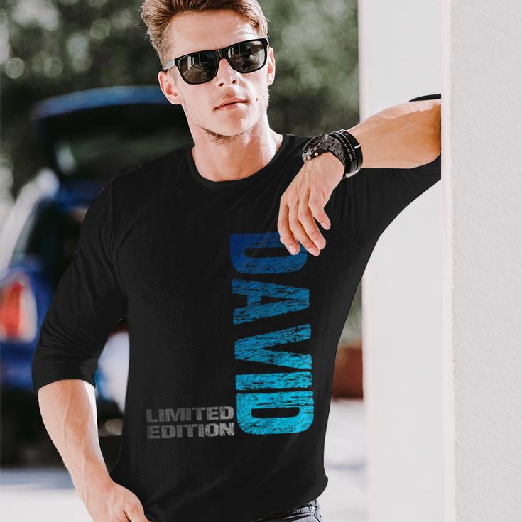 David Name First Name Boy Man Birthday Langarmshirts Geschenke für Ihn