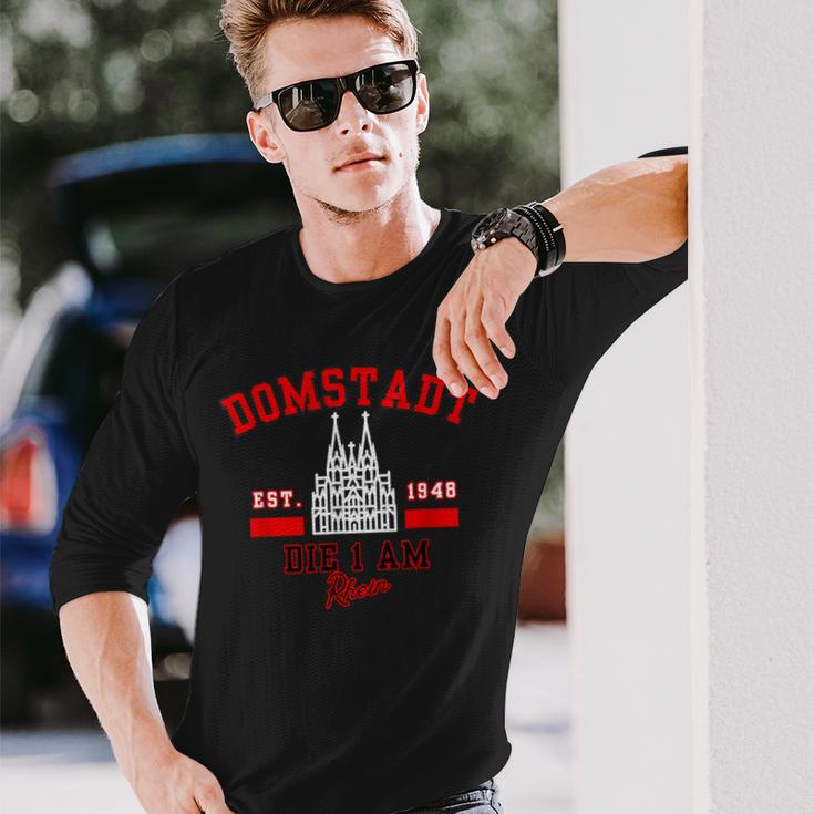 Domstadt Cologne Fc Kölle Cologne City Cgn Rhine Langarmshirts Geschenke für Ihn