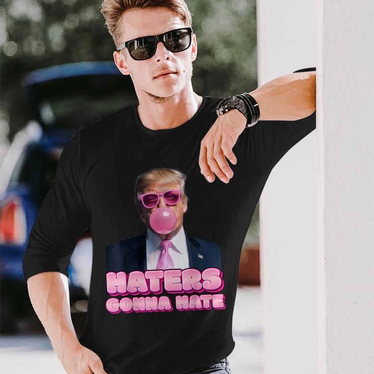 Donald Trump Bubble Gum Langarmshirts Geschenke für Ihn