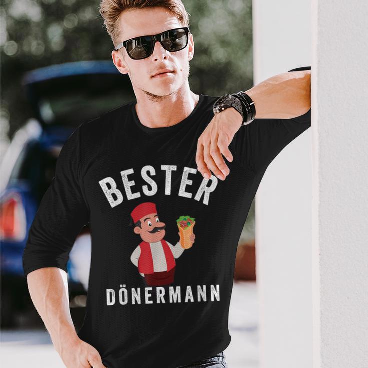 Doner Man With Doner Kebab Langarmshirts Geschenke für Ihn