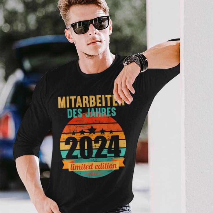 Employee Of The Year 2024 Langarmshirts Geschenke für Ihn