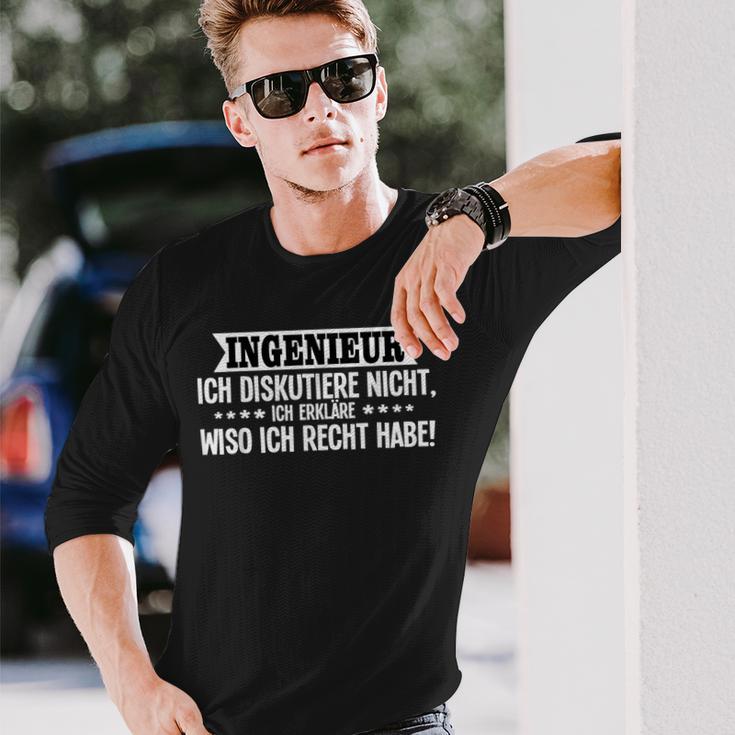 Engineer Saying Mechanical Engineer Engineer Langarmshirts Geschenke für Ihn