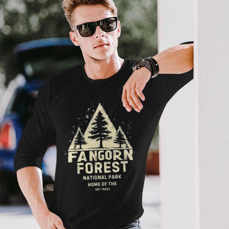 Fangorn Forest National Park Geschenke Spruch Langarmshirts Geschenke für Ihn