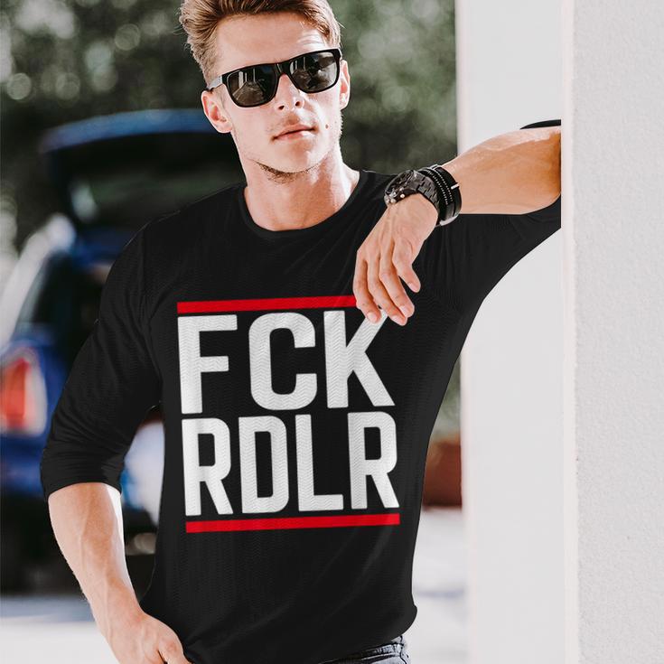 Fck Rdlr Anti Radler Saying And Statement Party S Langarmshirts Geschenke für Ihn