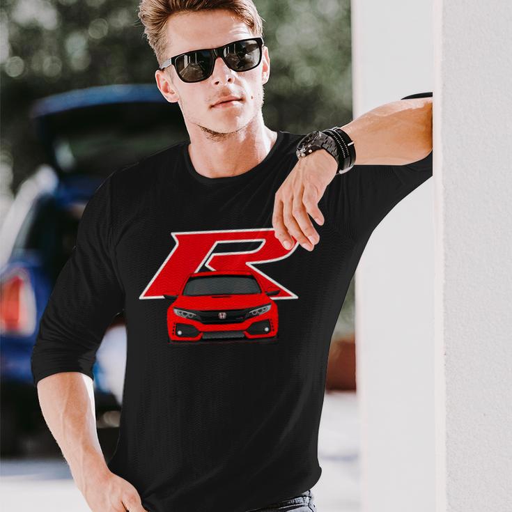 Fk8 Civic Type R Rally Red Langarmshirts Geschenke für Ihn