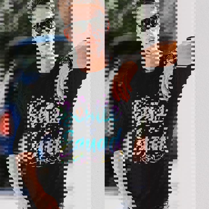 Tie Dye Best Friend Matching Bestie Squad Bff Cute Long Sleeve T-Shirt Gifts for Him