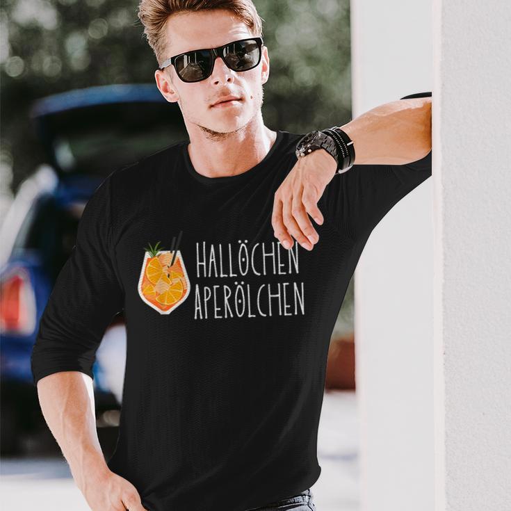 Hallöchen Aperölchen Holy Aperollin Spritz Aperoly Aperoli Langarmshirts Geschenke für Ihn