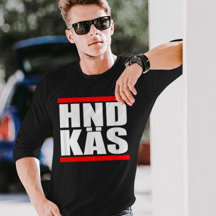 Hessischer Hnd Käs Handkäs Langarmshirts Geschenke für Ihn