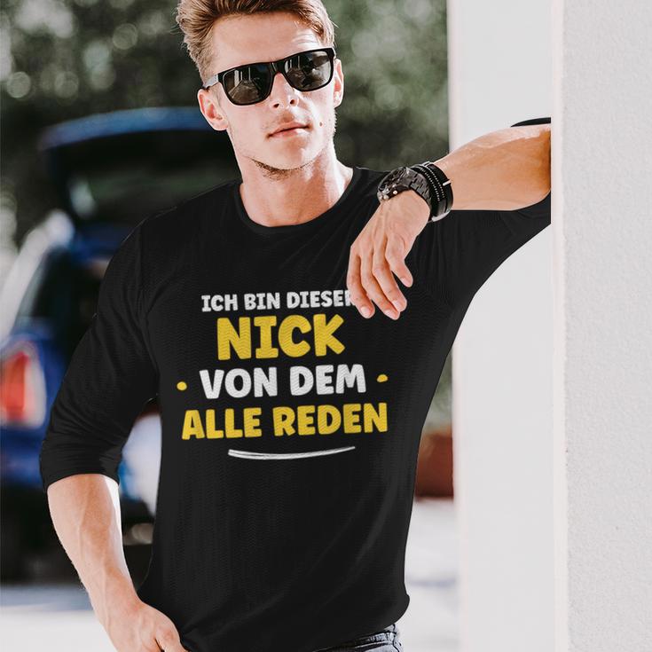 Ich Bin Dieser Nick Ich Bin Dieser Langarmshirts Geschenke für Ihn