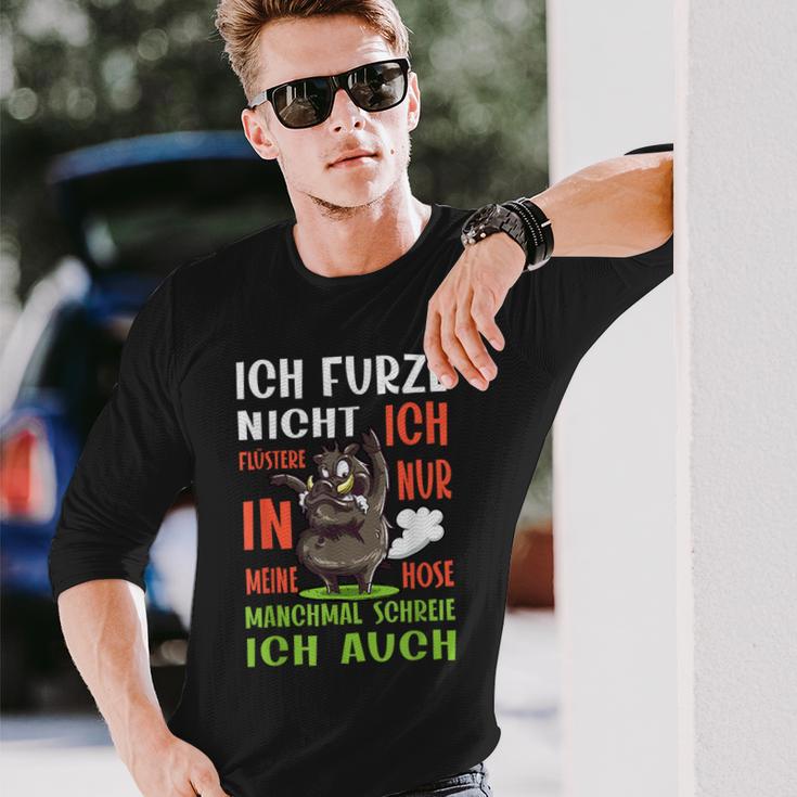 Ich Furze Nicht Ich Wistere Fartzen Langarmshirts Geschenke für Ihn