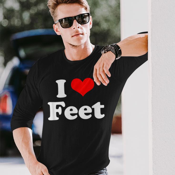 Ich Liebe Füße Ich Liebe Füße Langarmshirts Geschenke für Ihn