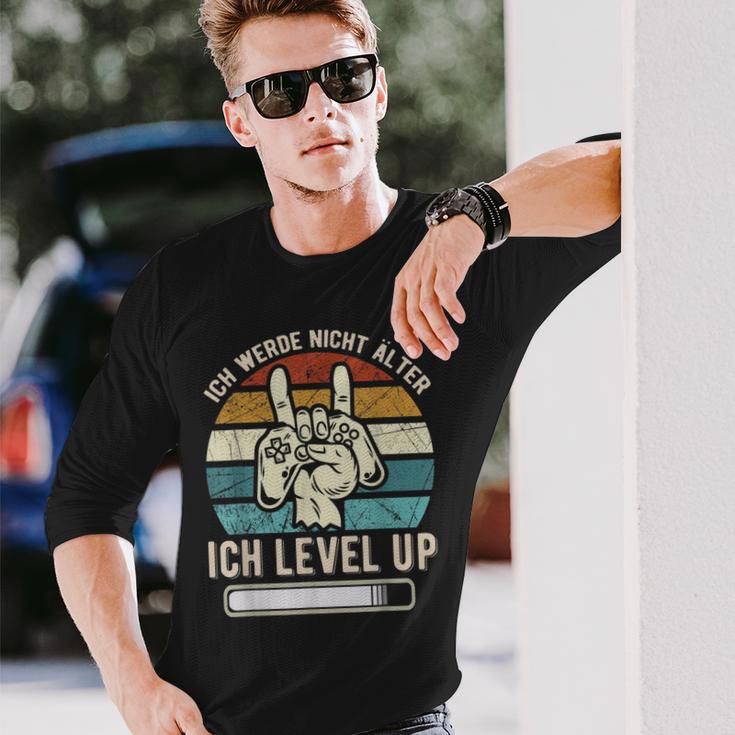 Ich Werde Nicht ÄlderIch Level' Up Birthday Game Langarmshirts Geschenke für Ihn