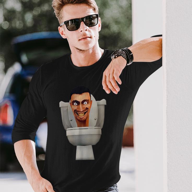 I'm The Birthday Boy Speakerman Cameraman Skibidi Toilet Langarmshirts Geschenke für Ihn