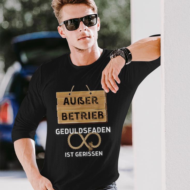 Ironie Office Auser Betriebs Auser Betriebs Langarmshirts Geschenke für Ihn