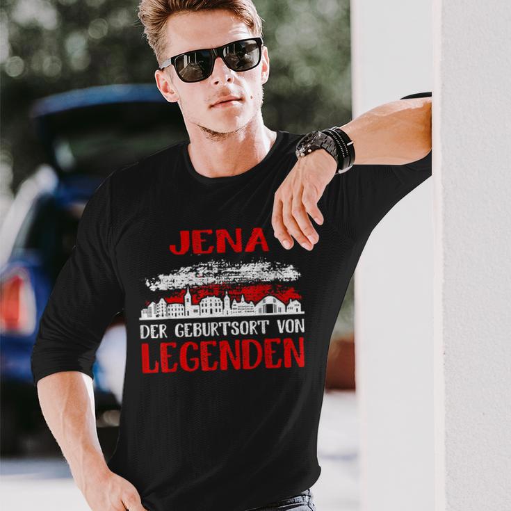 Jena The Birth Place Of Legends Langarmshirts Geschenke für Ihn