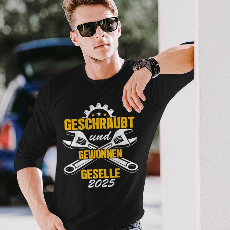 Kfz Mechatroniker Bestanden Gesellenprüfung Geselle 2025 Langarmshirts Geschenke für Ihn