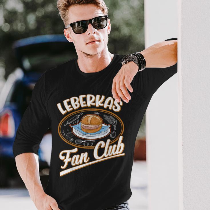 Leberkas Fan Club Bavarian Liver Cheese Langarmshirts Geschenke für Ihn