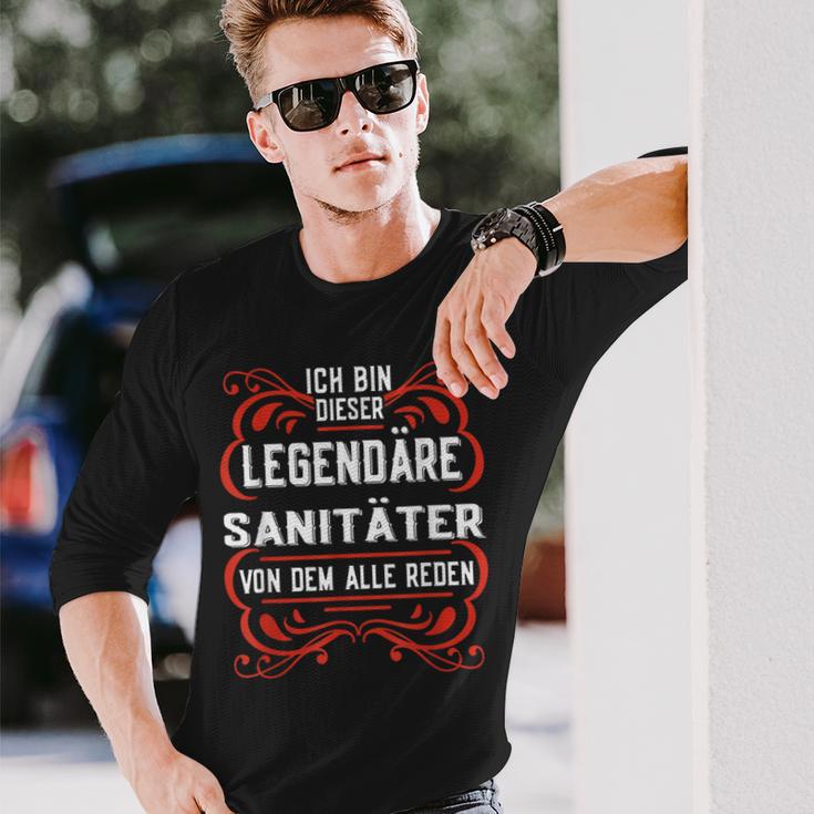 I Am This Legendary Paramedic Langarmshirts Geschenke für Ihn