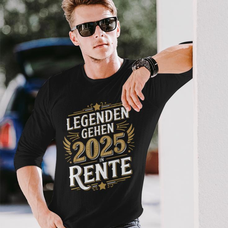 Legends Go 2025 In Retiree Retiree Langarmshirts Geschenke für Ihn