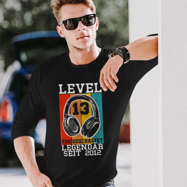 Level 13 Unlocked Legendary Since 2012 Birthday 13 Langarmshirts Geschenke für Ihn