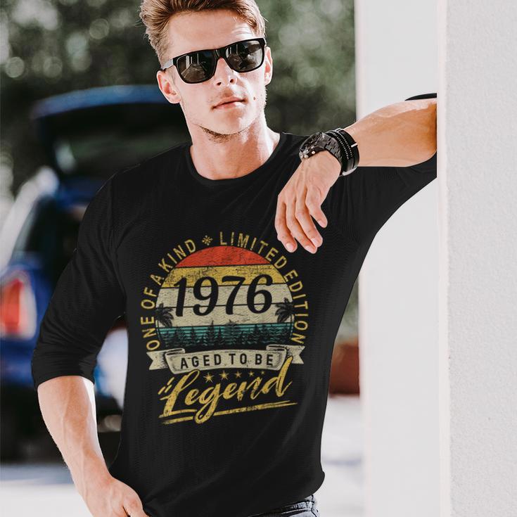 Limited Edition 1976 Geburtstag Retro Geburtsjahr 1976 Langarmshirts Geschenke für Ihn