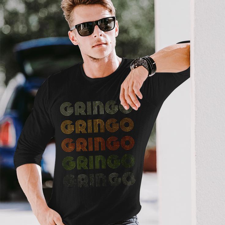 Love Heart Gringo Grungeintage Style Gringo Langarmshirts Geschenke für Ihn