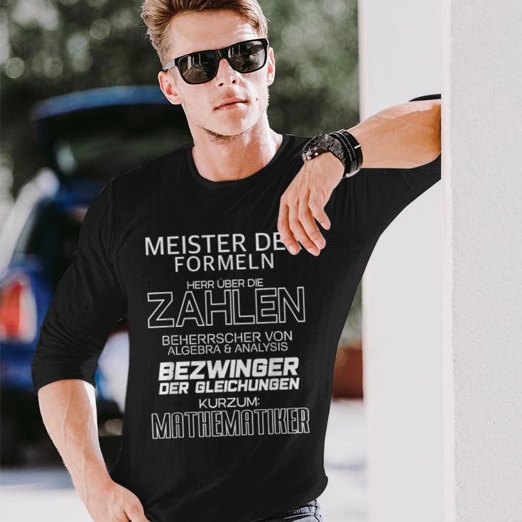 Mathematics Maths Sayings Langarmshirts Geschenke für Ihn