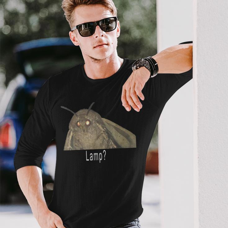 Moth Lamp Meme Langarmshirts Geschenke für Ihn