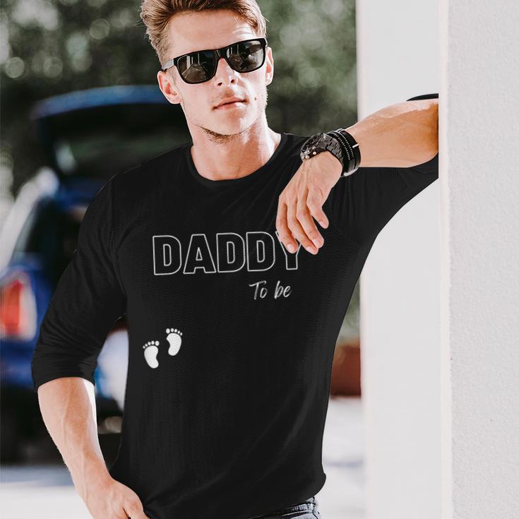 New DadDaddy To Be Langarmshirts Geschenke für Ihn