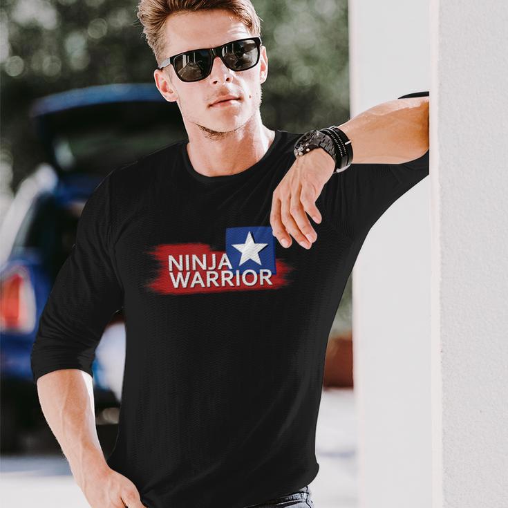 Ninja Warrior Ninja Training For Ninjas And Fans Langarmshirts Geschenke für Ihn