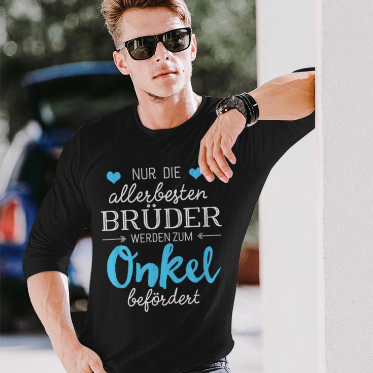 Nur Die Allerbeste Brüder Werden Zum Unkel Langarmshirts Geschenke für Ihn