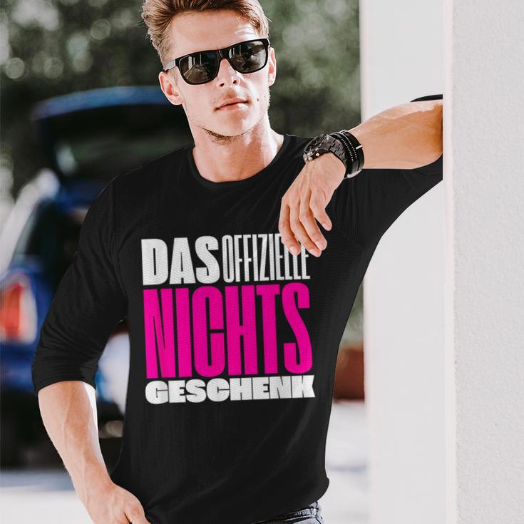 Official Nothing Idea Wir Schenken Uns Nichts Langarmshirts Geschenke für Ihn