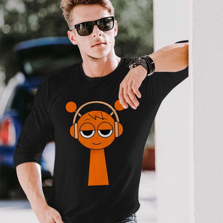 Oren Orange Sprunki Toy Langarmshirts Geschenke für Ihn