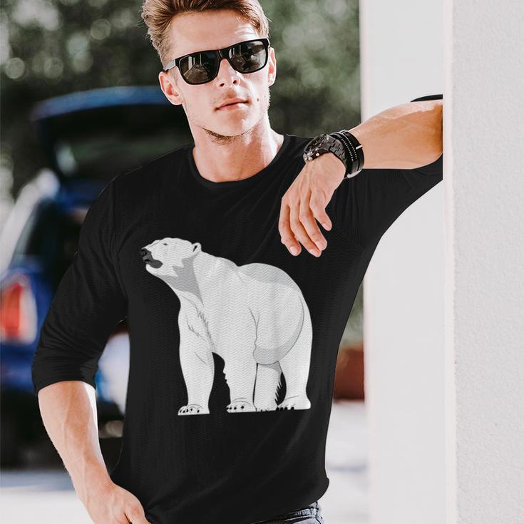 Polar Bear Arctic Langarmshirts Geschenke für Ihn