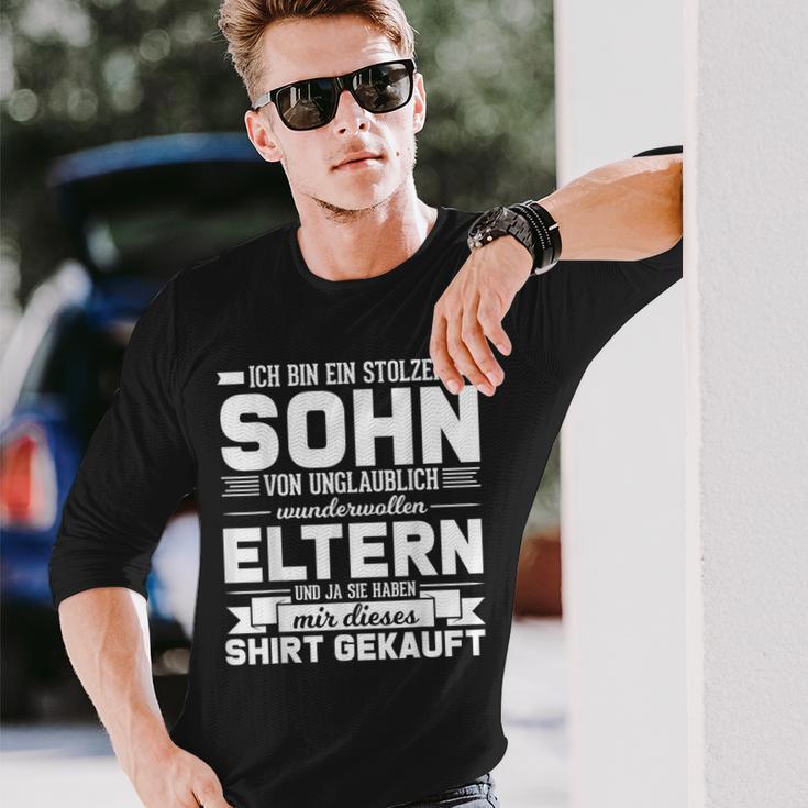 Proud Son Of Fantastic Parents Langarmshirts Geschenke für Ihn