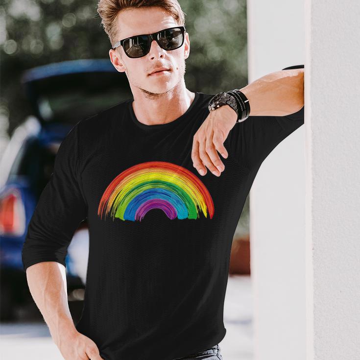 Regenbogen Damen Herren Kinder Regenbogen Kostüm Langarmshirts Geschenke für Ihn