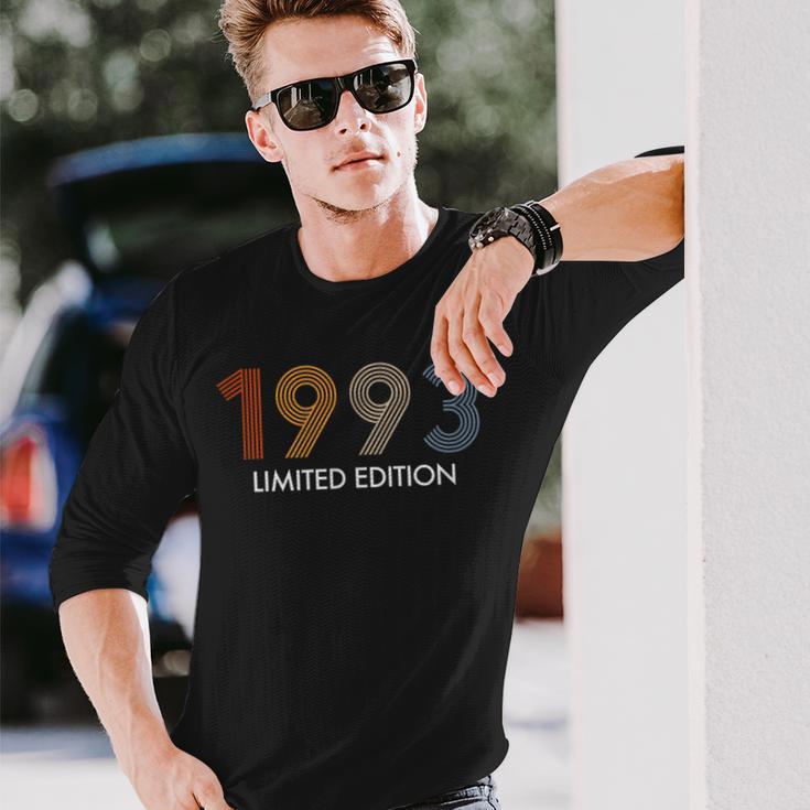 Retro 28 Year Old 1993 Limited Edition 28Th Birthday Langarmshirts Geschenke für Ihn